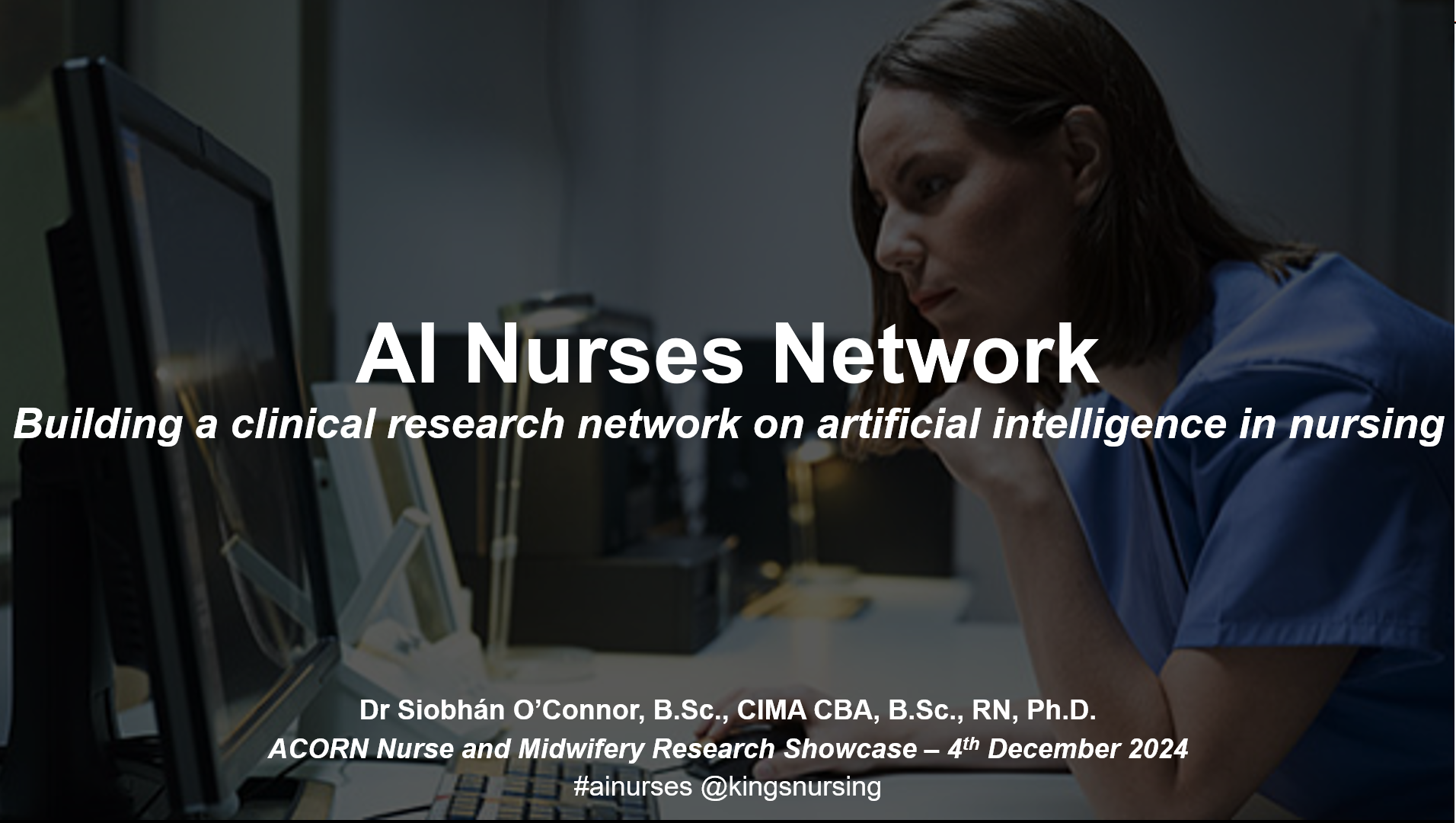 Launch of the AI Nurses Network AI Nurses Network